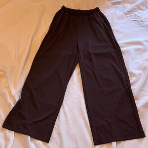 Zara Brown Wide Leg Pants